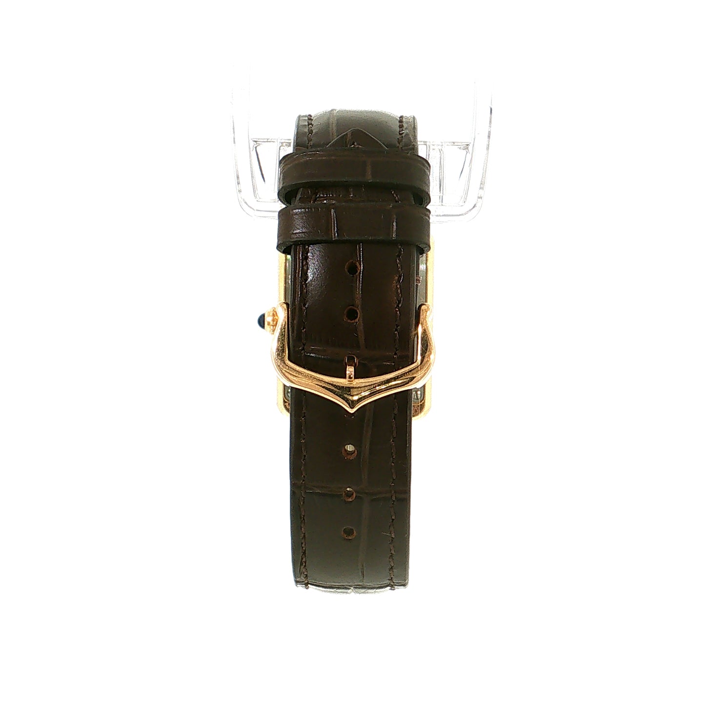 Cartier Tank Solo Medium 18k Gold & Steel