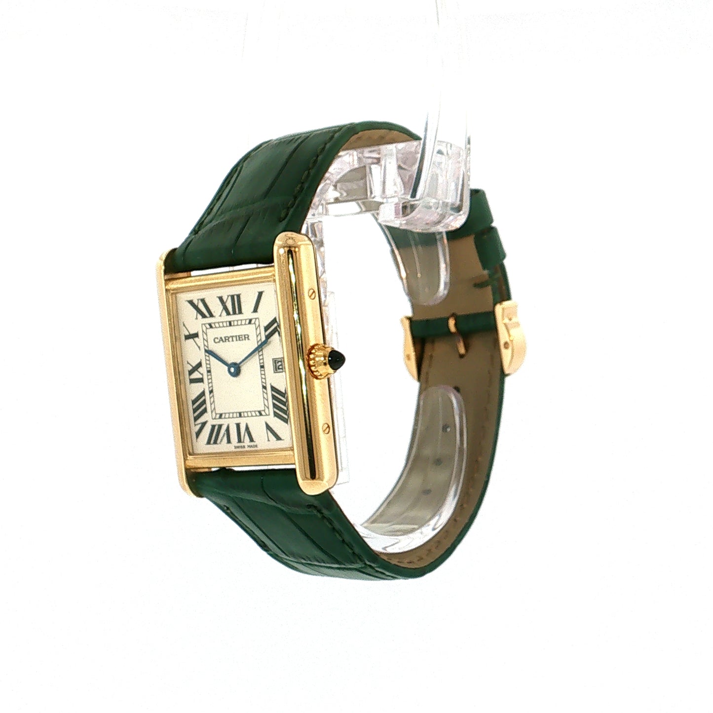 Cartier Tank Louis Watch 2441 18k Yellow Gold