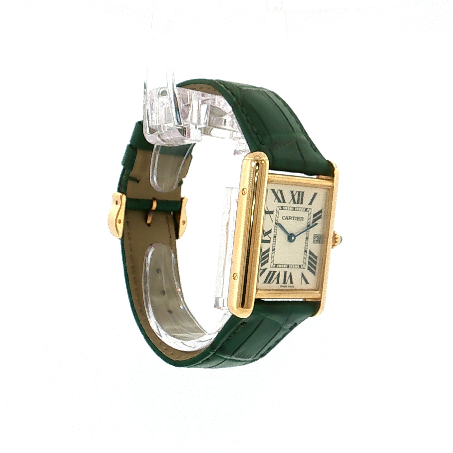 Cartier Tank Louis Watch 2441 18k Yellow Gold