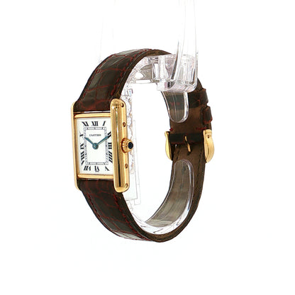 Cartier Tank Solo Small 18k Rose Gold Watch