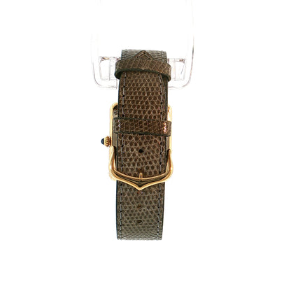 Cartier Tank Solo Medium 3168 18k Gold & Steel