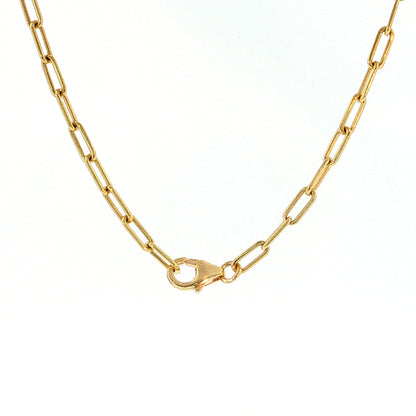 4.88 Mixed Cut Diamond Drop Necklace 18k Yellow Gold