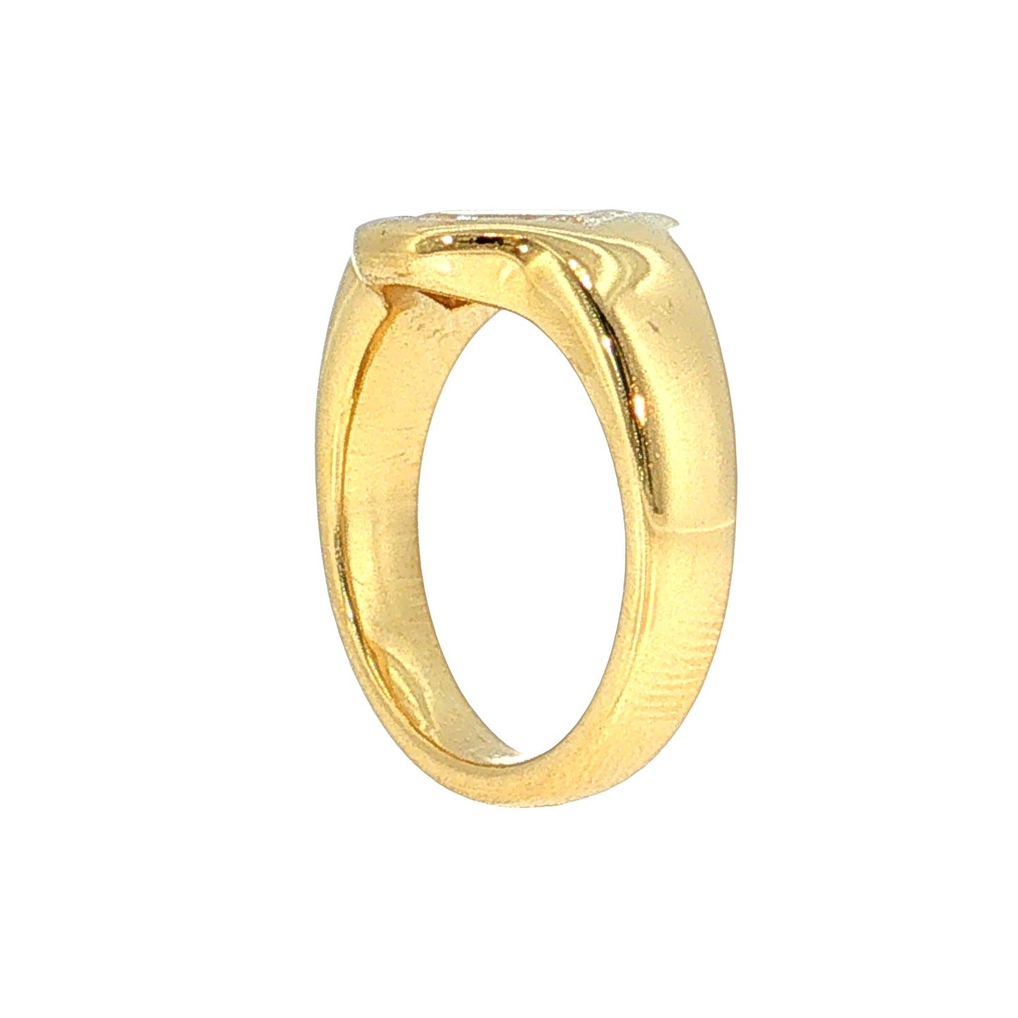 1.51 GIA Shield Step Cut Diamond Engagement Ring 18k