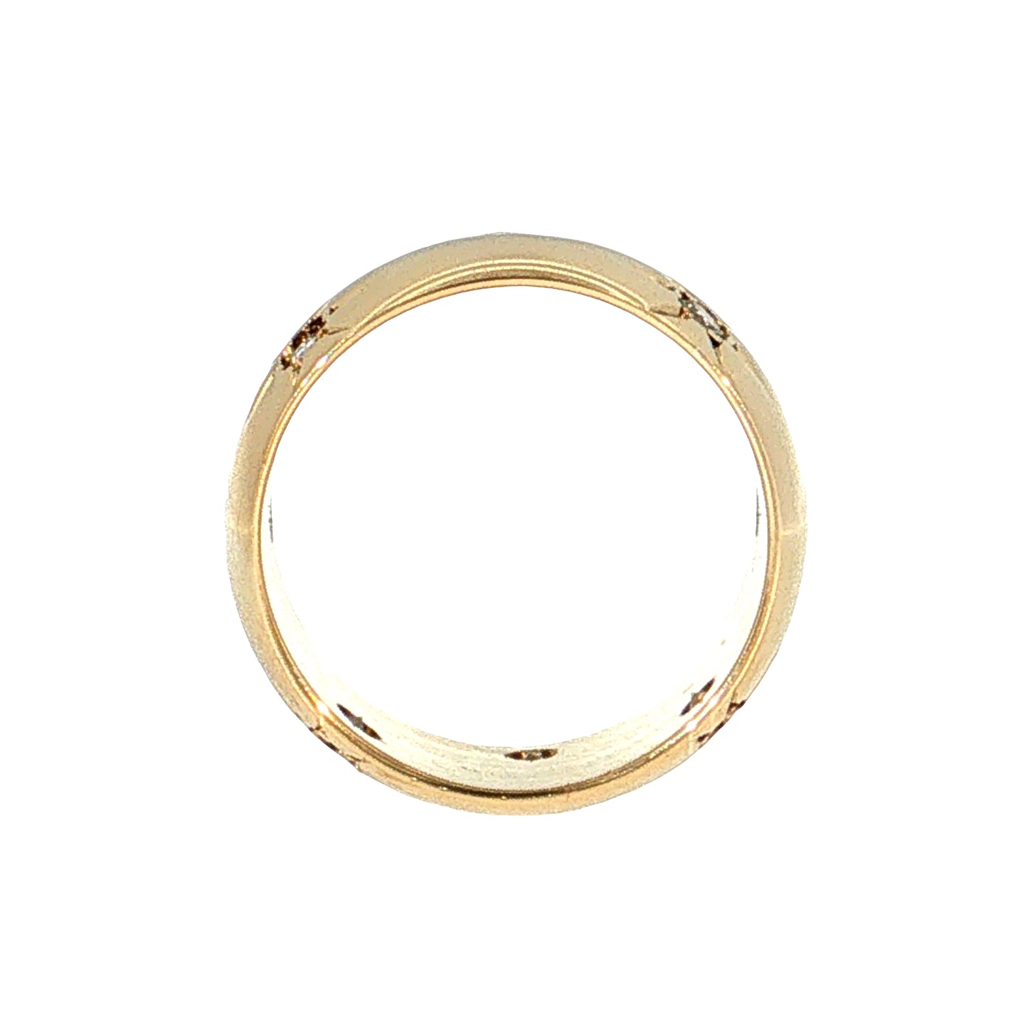 Vintage Mid-Century Diamond Eternity Ring 14k