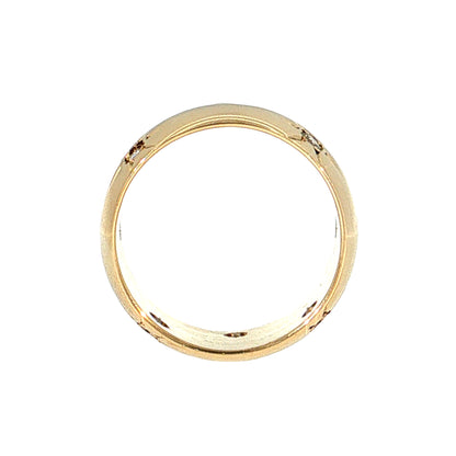 Vintage Mid-Century Diamond Eternity Ring 14k