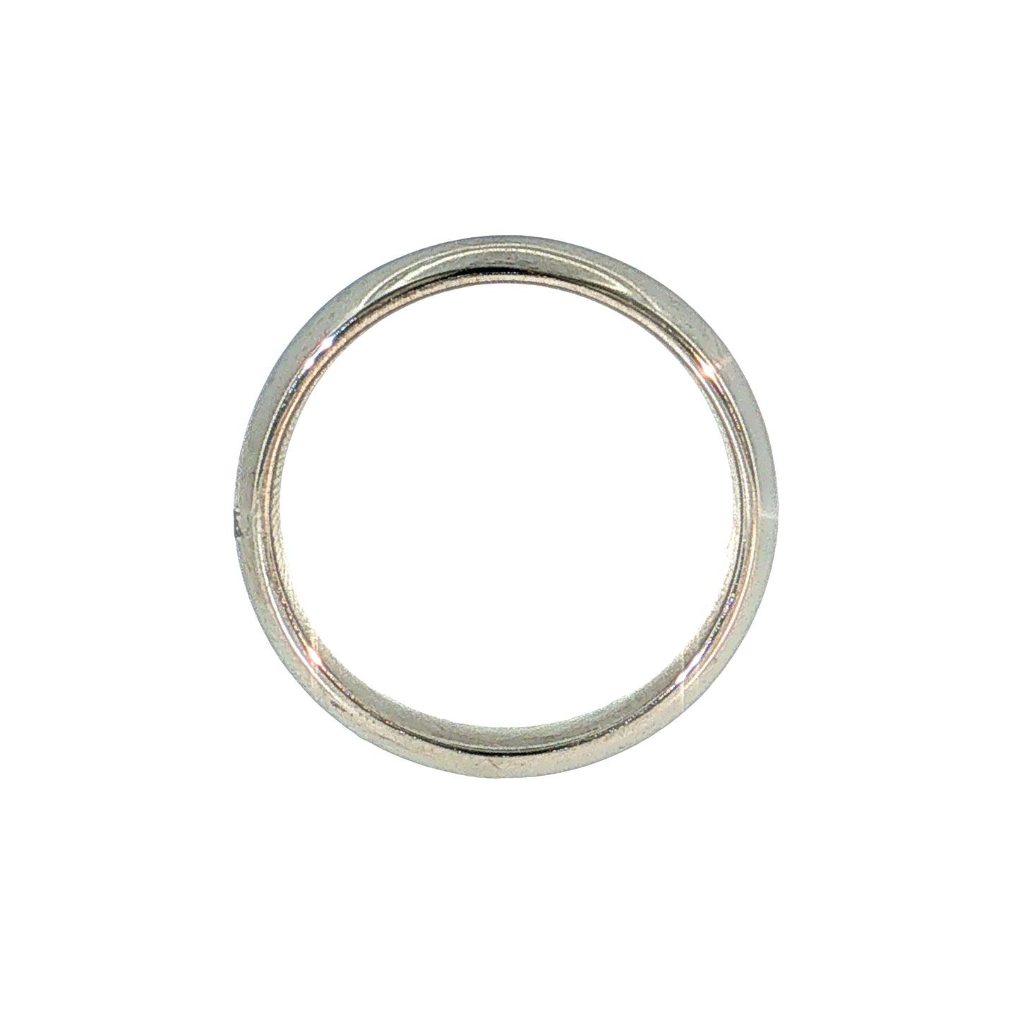 Men's 6.75mm Half Round Wedding Band 14k