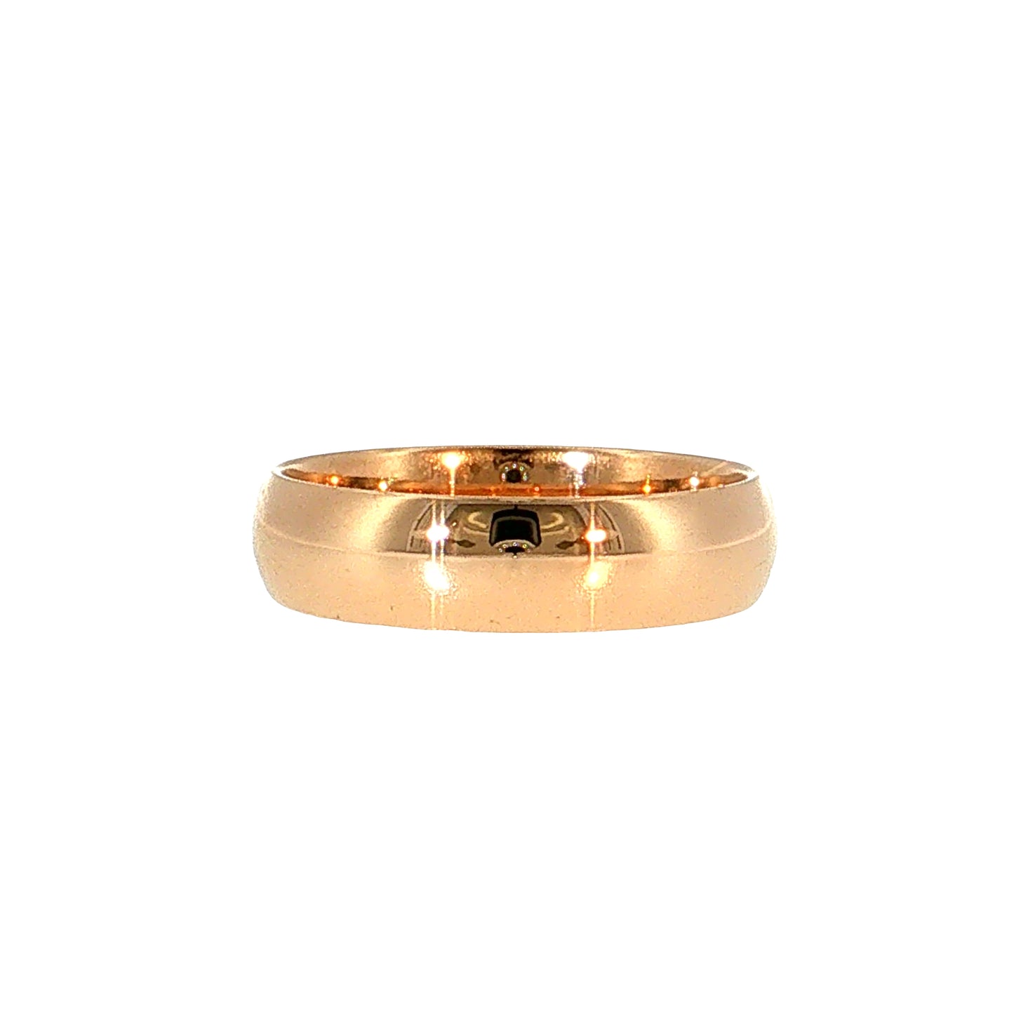Antique Victorian Men's Wedding Band 14k Rose Gold