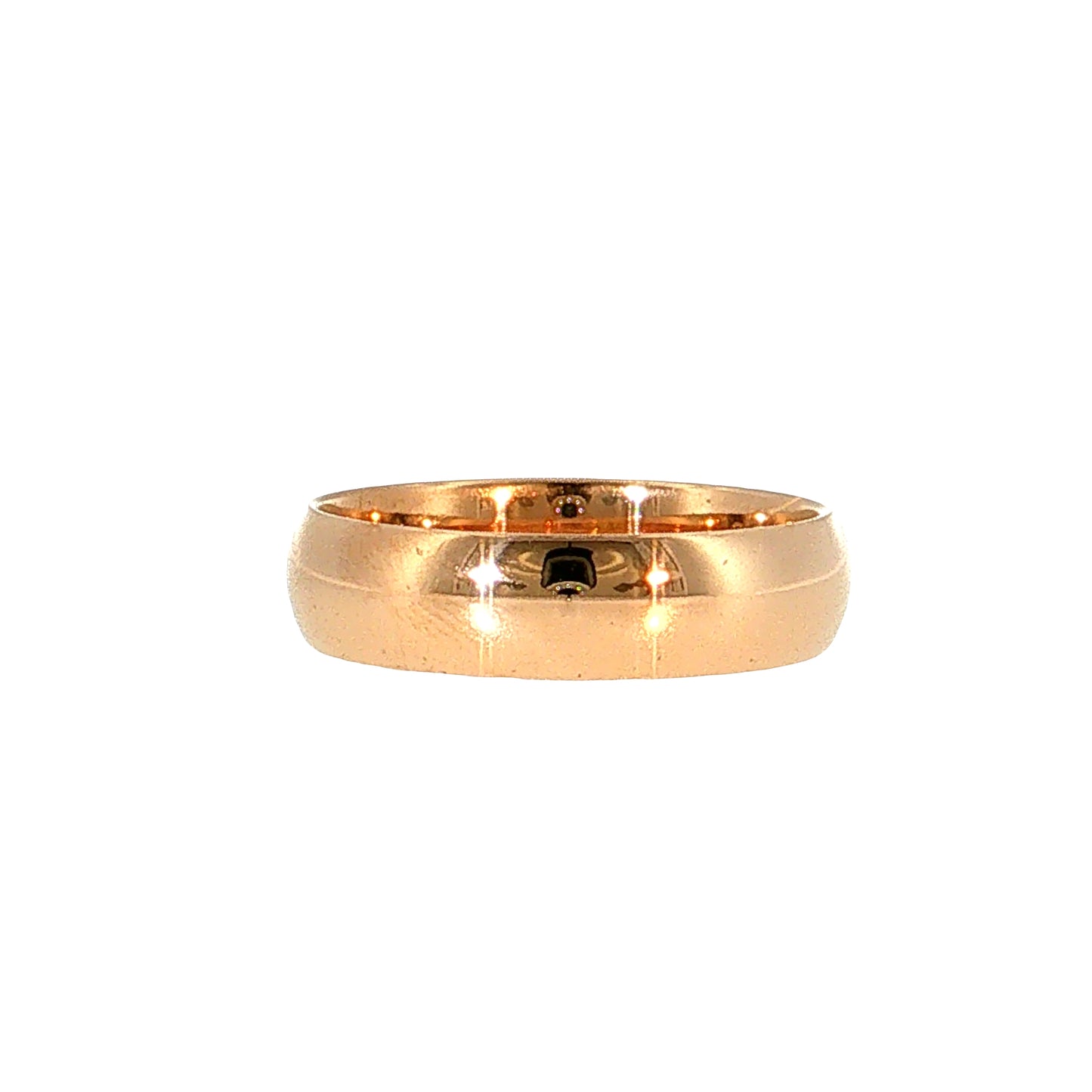 Antique Victorian Men's Wedding Band 14k Rose Gold