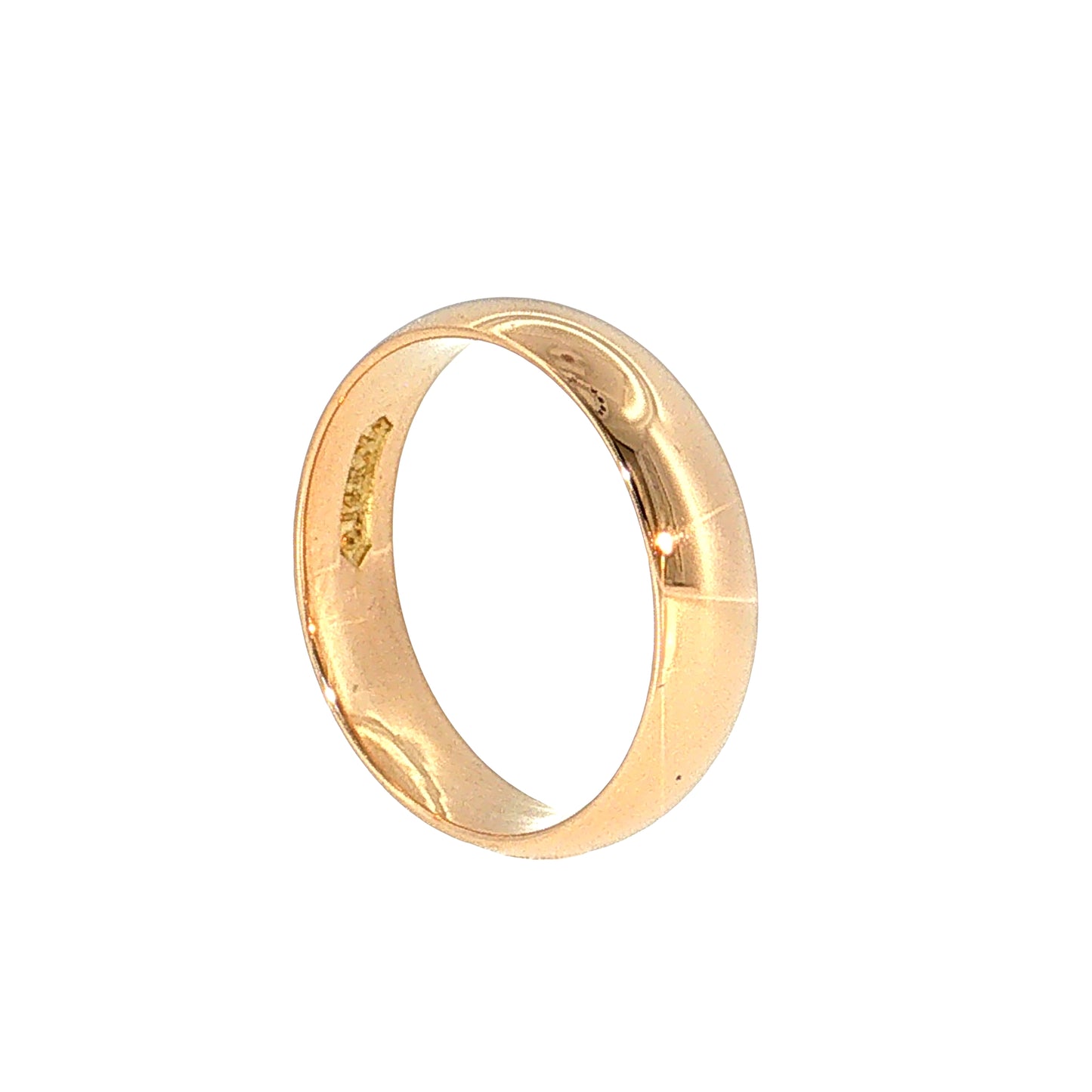 Antique Victorian Men's Wedding Band 14k Rose Gold
