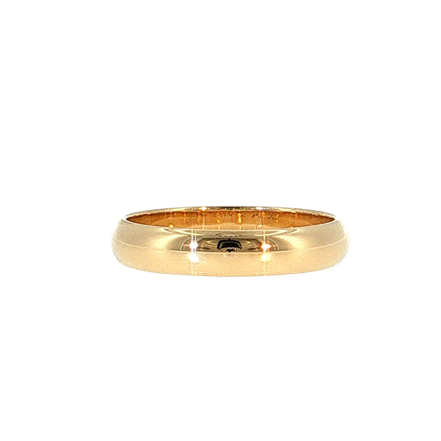 Vintage Mid-Century Men's Wedding Band 14k