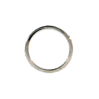 .72 Ruby Eternity Wedding Band 14k White Gold