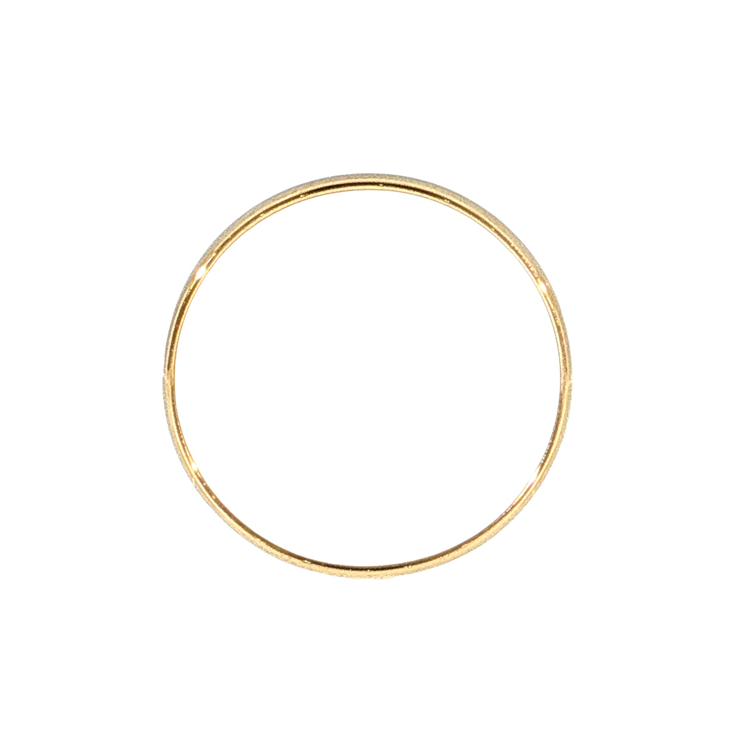 5mm Men's Half Round Wedding Band 14k Yellow Gold