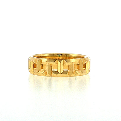 Tiffany & Co. T True Open Geometric Ring 18k Yellow Gold