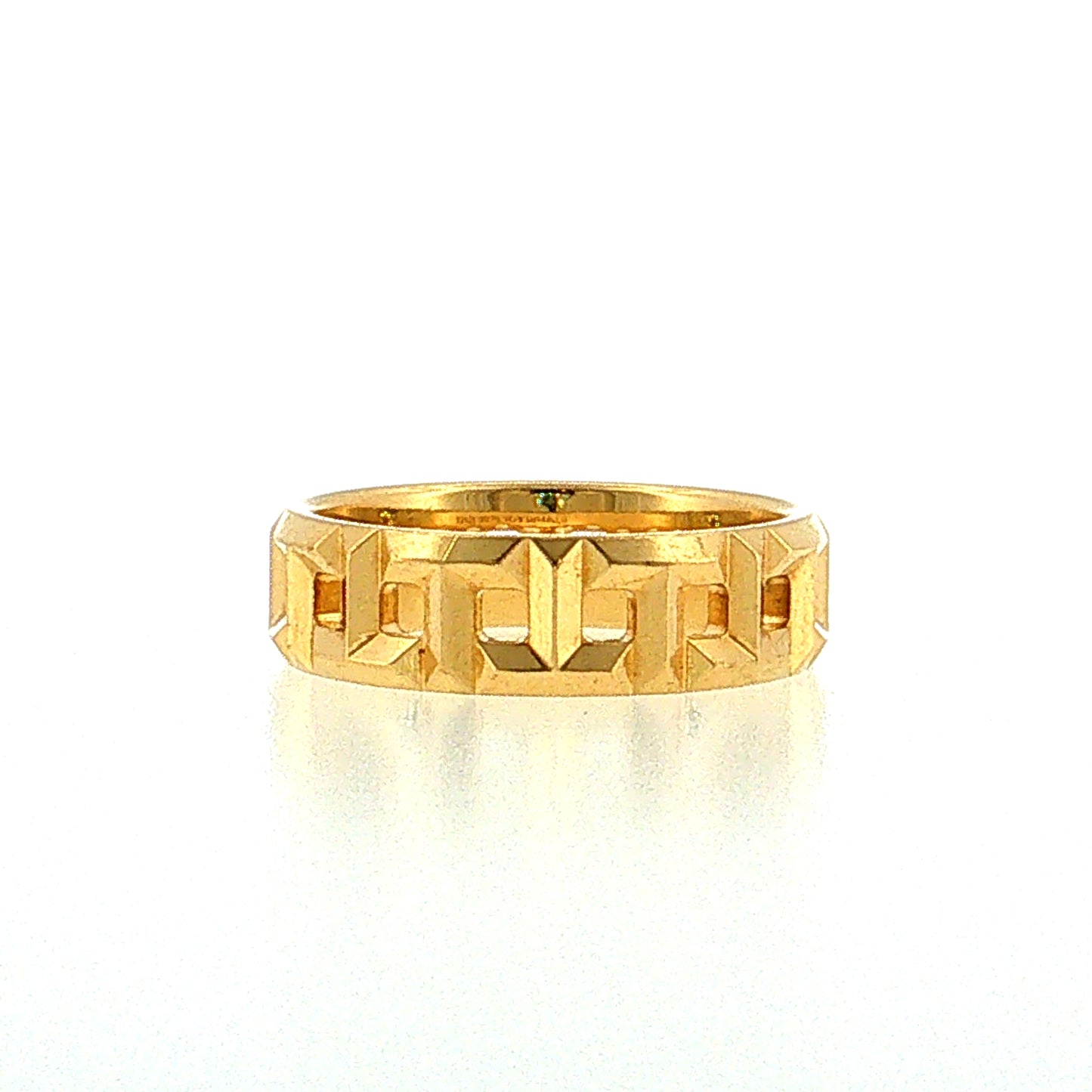 Tiffany & Co. T True Open Geometric Ring 18k Yellow Gold