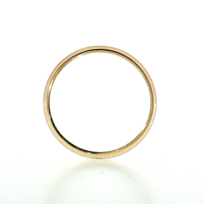 3mm Men's Knife Edge Wedding Band 14k