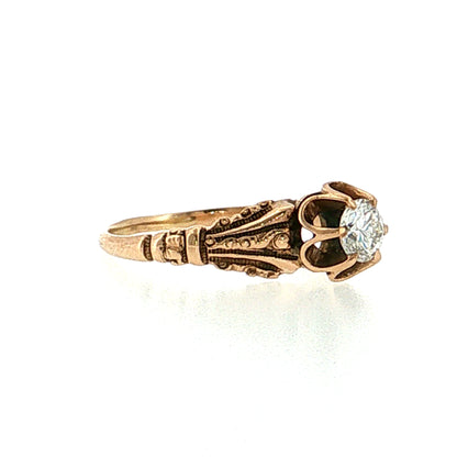 .32 Antique Victorian Diamond Engagement Ring 14k