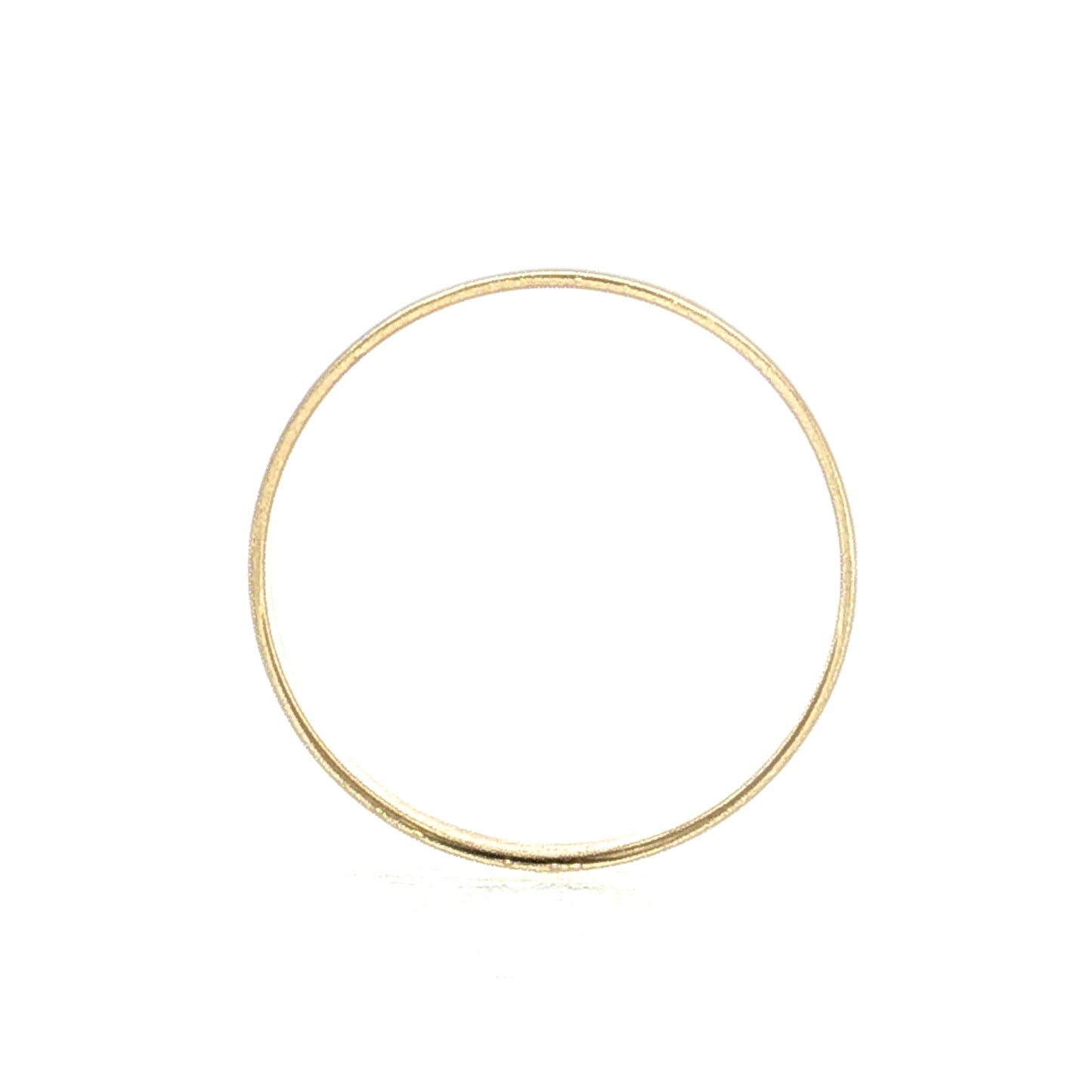 3mm Flat Edge Wedding Band 14k Yellow Gold