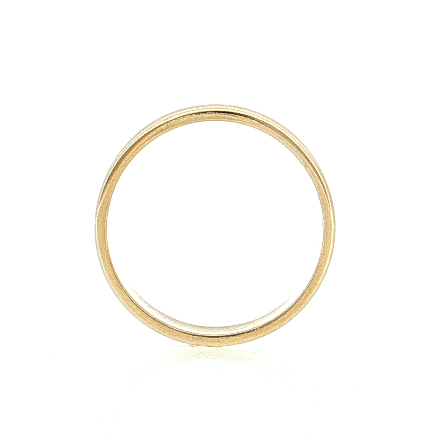 Men's Triple Ridge Wedding Band 14k Yellow Gold