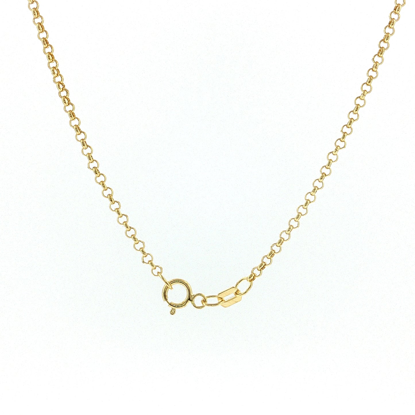 18" Rolo Chain Necklace 14k Yellow Gold