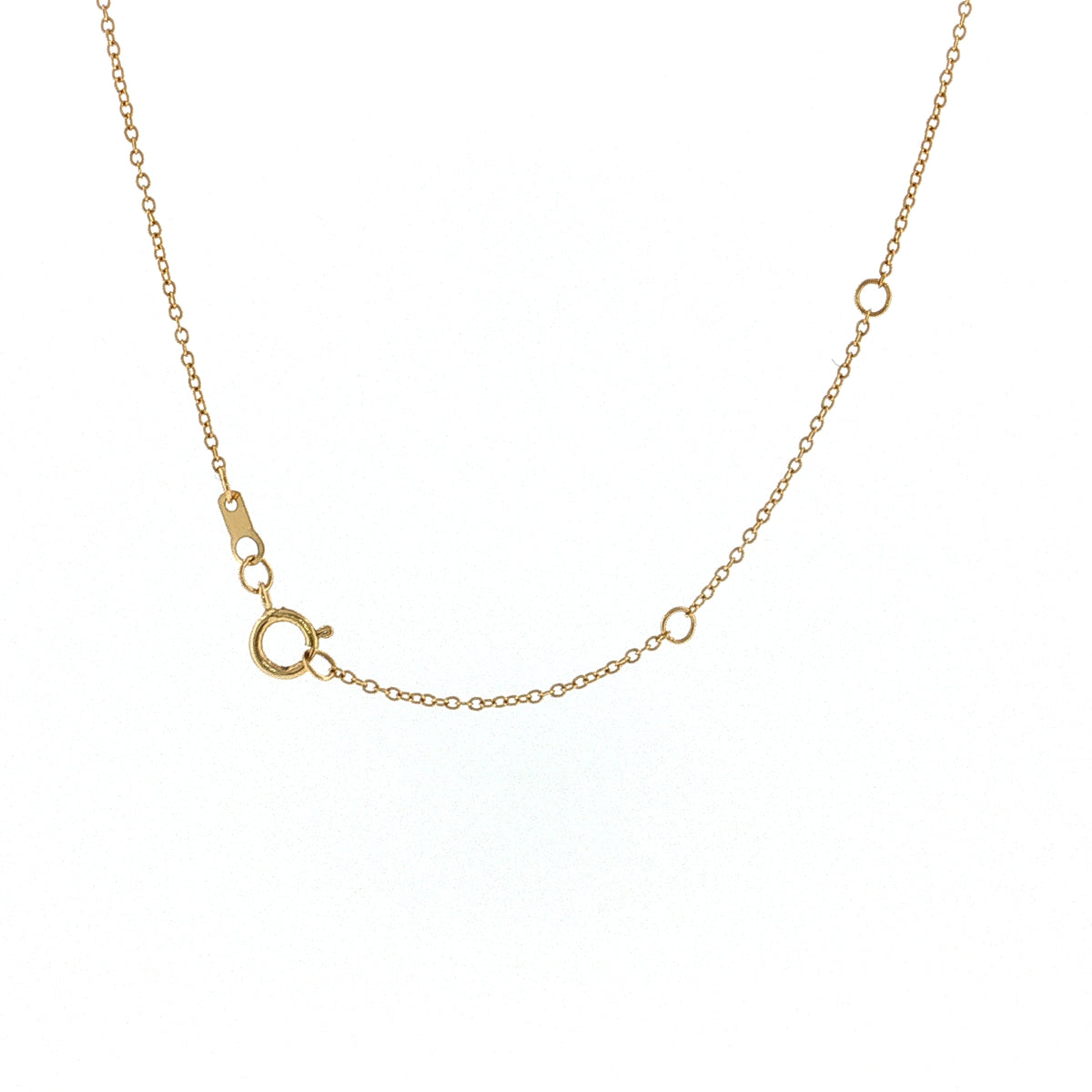 Cross Pendant Necklace 18k Yellow Gold