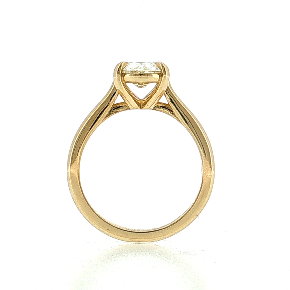 1.76 GIA Oval Diamond Engagement Ring 14k