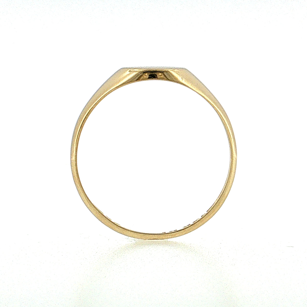 Ralph Lauren Men's Signet Ring 14k Yellow Gold