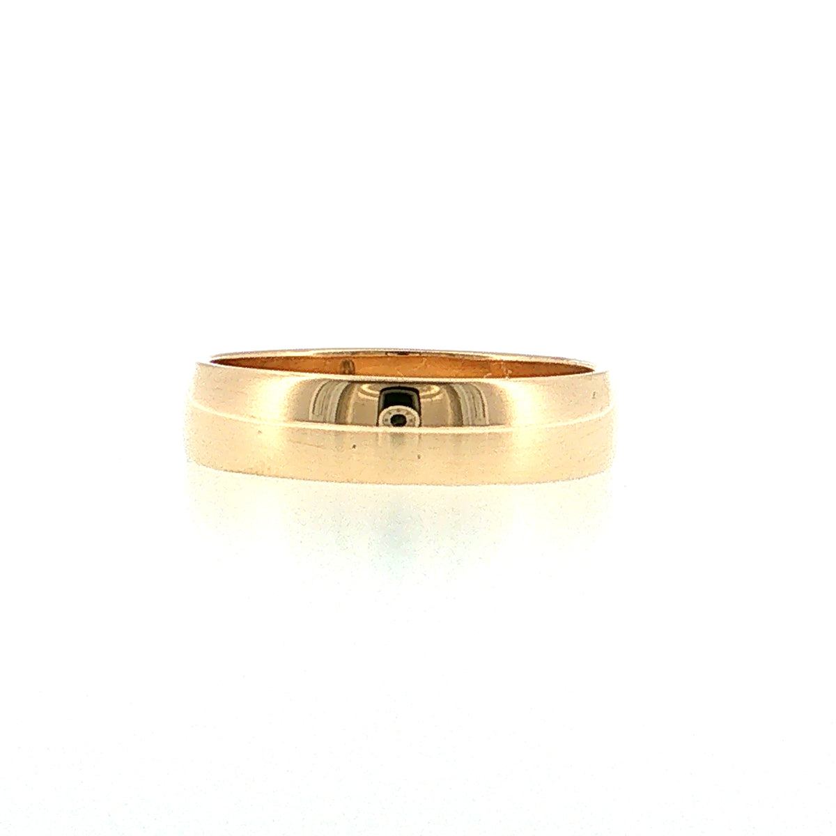 Antique Victorian 4.5mm Wedding Band 14k Yellow Gold