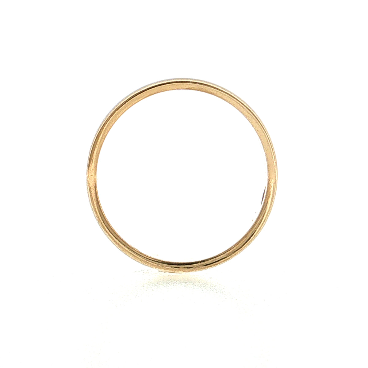 Antique Victorian 4.5mm Wedding Band 14k Yellow Gold