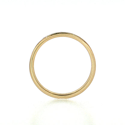 .10 Marquise Diamond Five-Stone Wedding Band 14k
