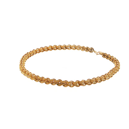 3.87 Citrine Tennis Bracelet 14k Yellow Gold