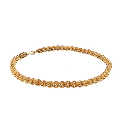 3.87 Citrine Tennis Bracelet 14k Yellow Gold