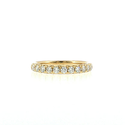 .42 Diamond Wedding Band in 14k Yellow Gold