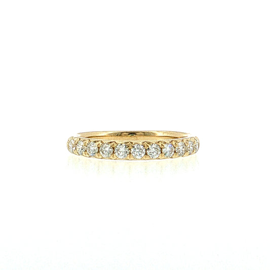 .42 Diamond Wedding Band in 14k Yellow Gold