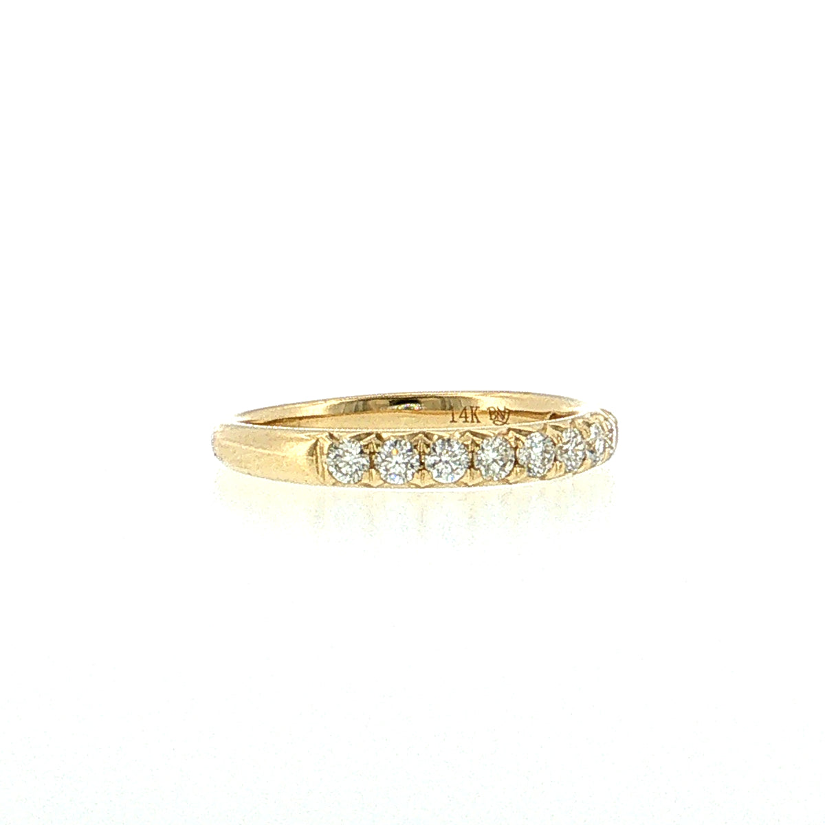 .42 Diamond Wedding Band in 14k Yellow Gold