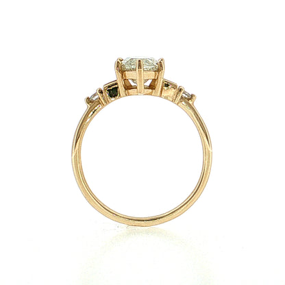 2.02 Marquise Diamond Engagement Ring 14k Yellow Gold