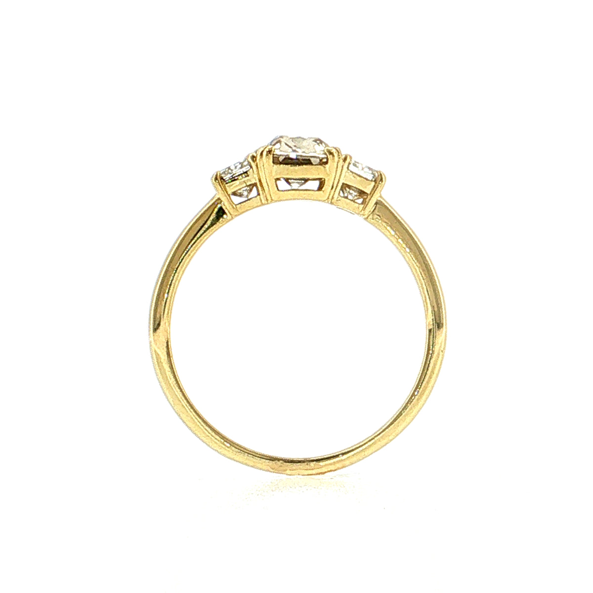 1.22 Type IIA Fancy Brown-Yellow Diamond Engagement Ring 18k