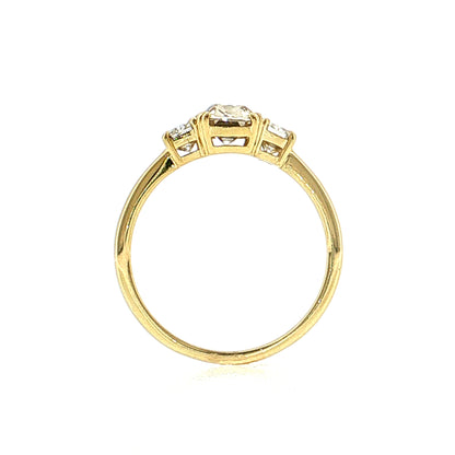 1.22 Type IIA Fancy Brown-Yellow Diamond Engagement Ring 18k