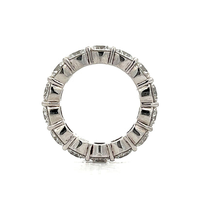 7.20 Round Brilliant Diamond Eternity Ring in Platinum