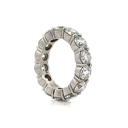 7.20 Round Brilliant Diamond Eternity Ring in Platinum