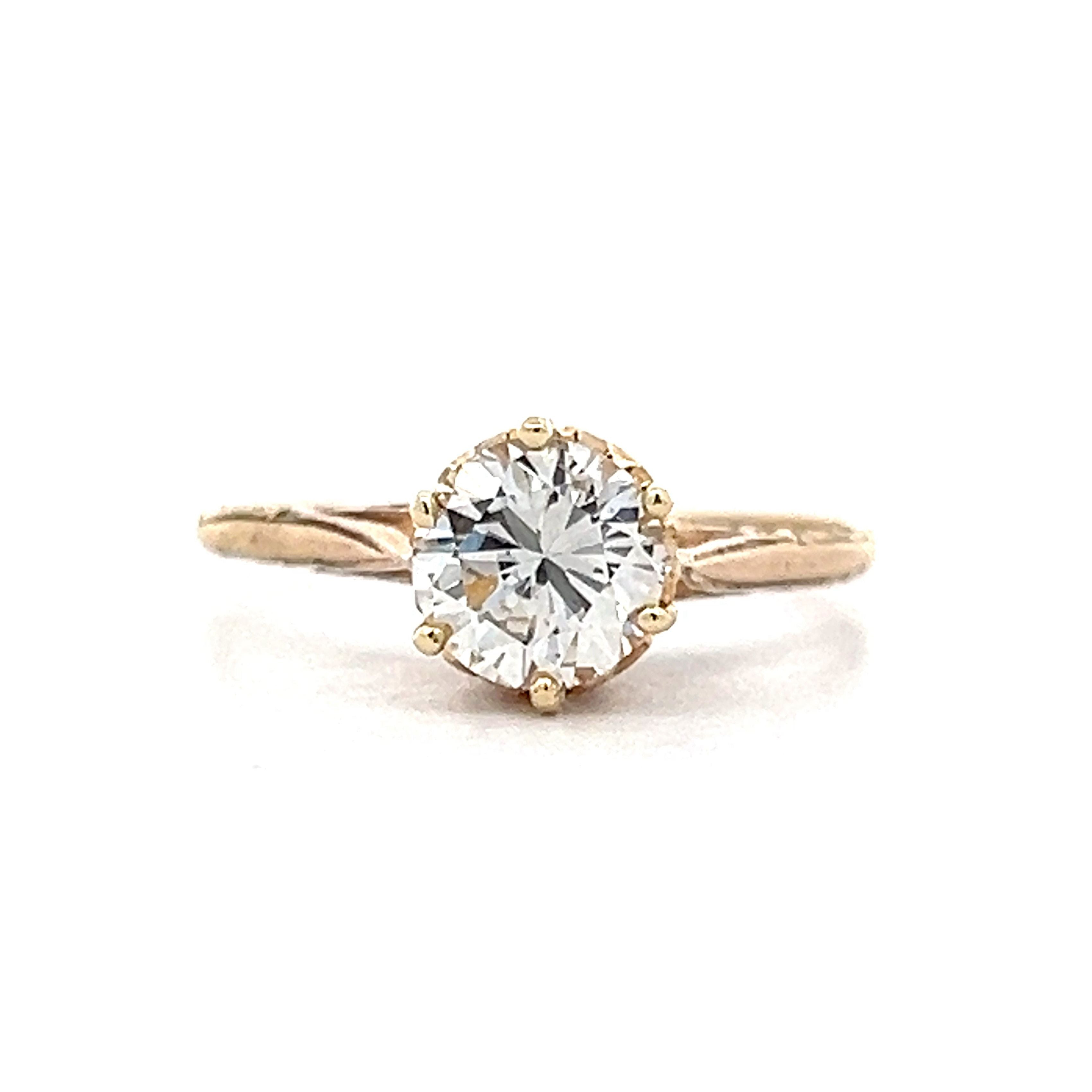 Edwardian Era 1910's Antique Diamond Engagement Ring Platinum | Antique  diamond engagement rings, Engagement rings platinum, Vintage engagement  rings