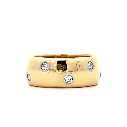 .50 Tiffany & Co Flush Set Eternity Band in 18k Yellow Gold