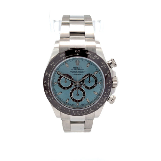 Rolex Cosmograph Daytona Ice Blue Dial REF 116506 in Platinum