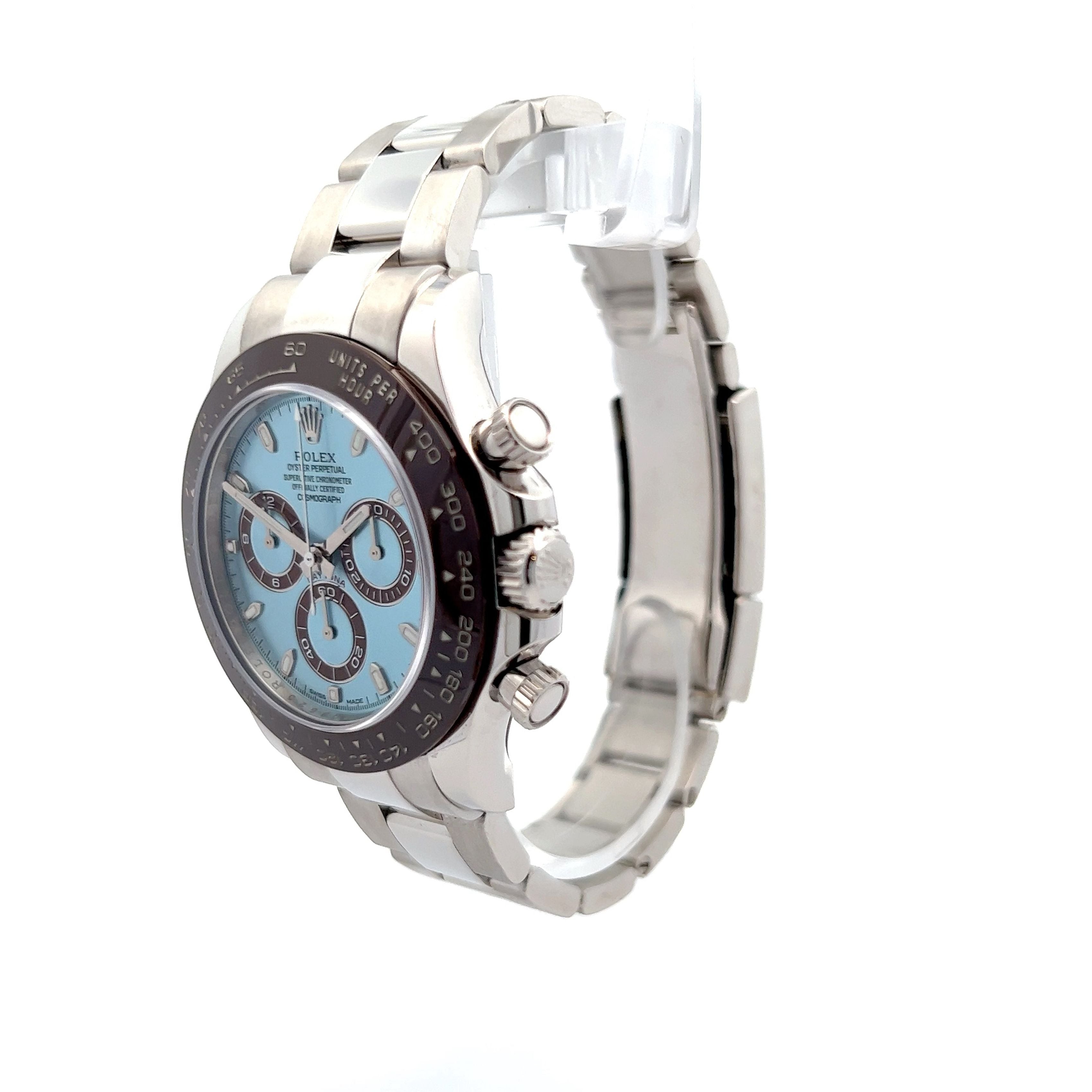 Rolex cosmograph daytona platinum ice blue sales