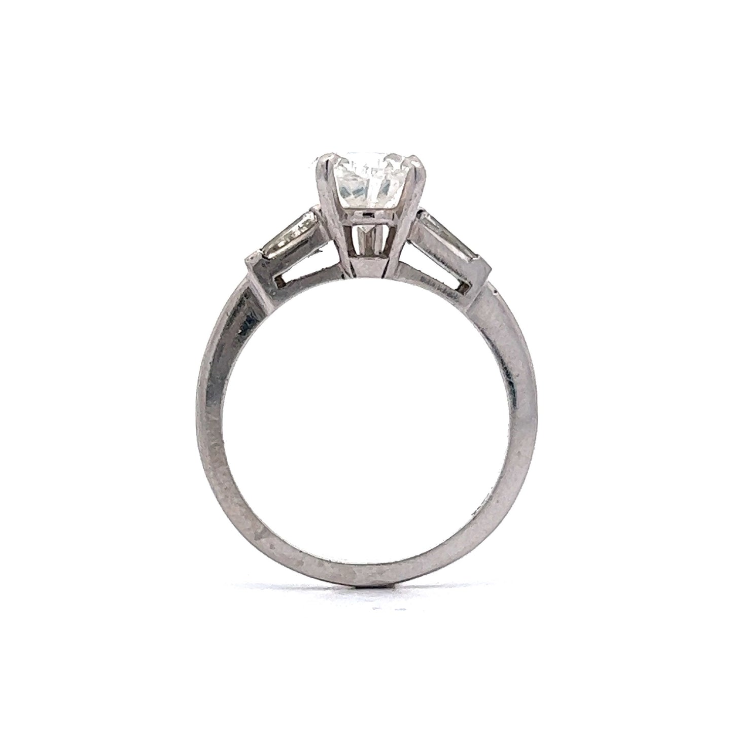 2.25 Pear Diamond Engagement Ring in Platinum