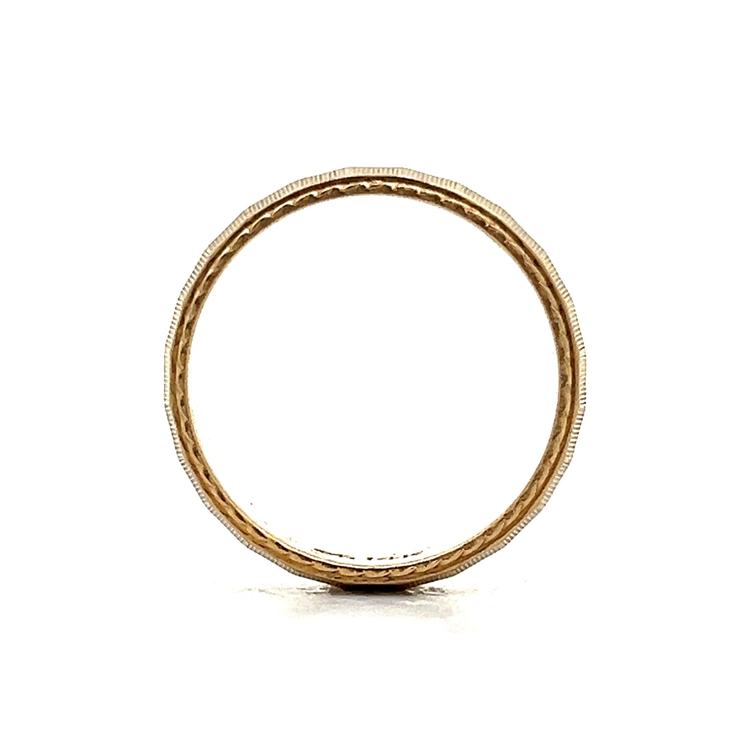 Vintage 6mm Men's Wedding Band in 14k Yellow Gold