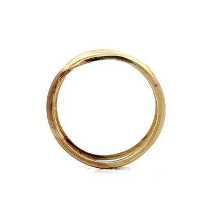 Coiled Snake Ring in 14k Yellow Gold