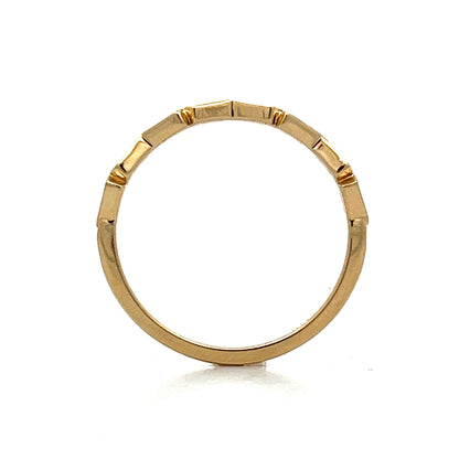 .48 Baguette Diamond Wedding Band in 14k Yellow Gold