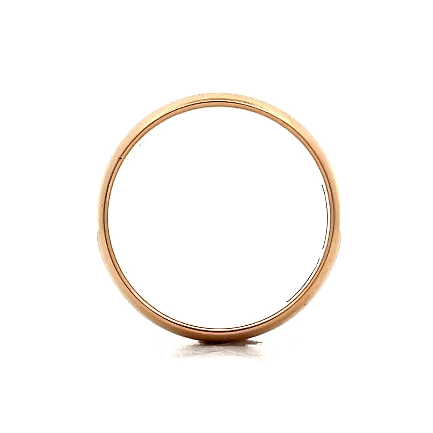 6mm Antique Art Deco Wedding Band in 14k Yellow Gold