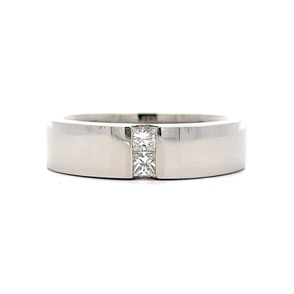 .36 Men's Diamond Wedding Band in Platinum