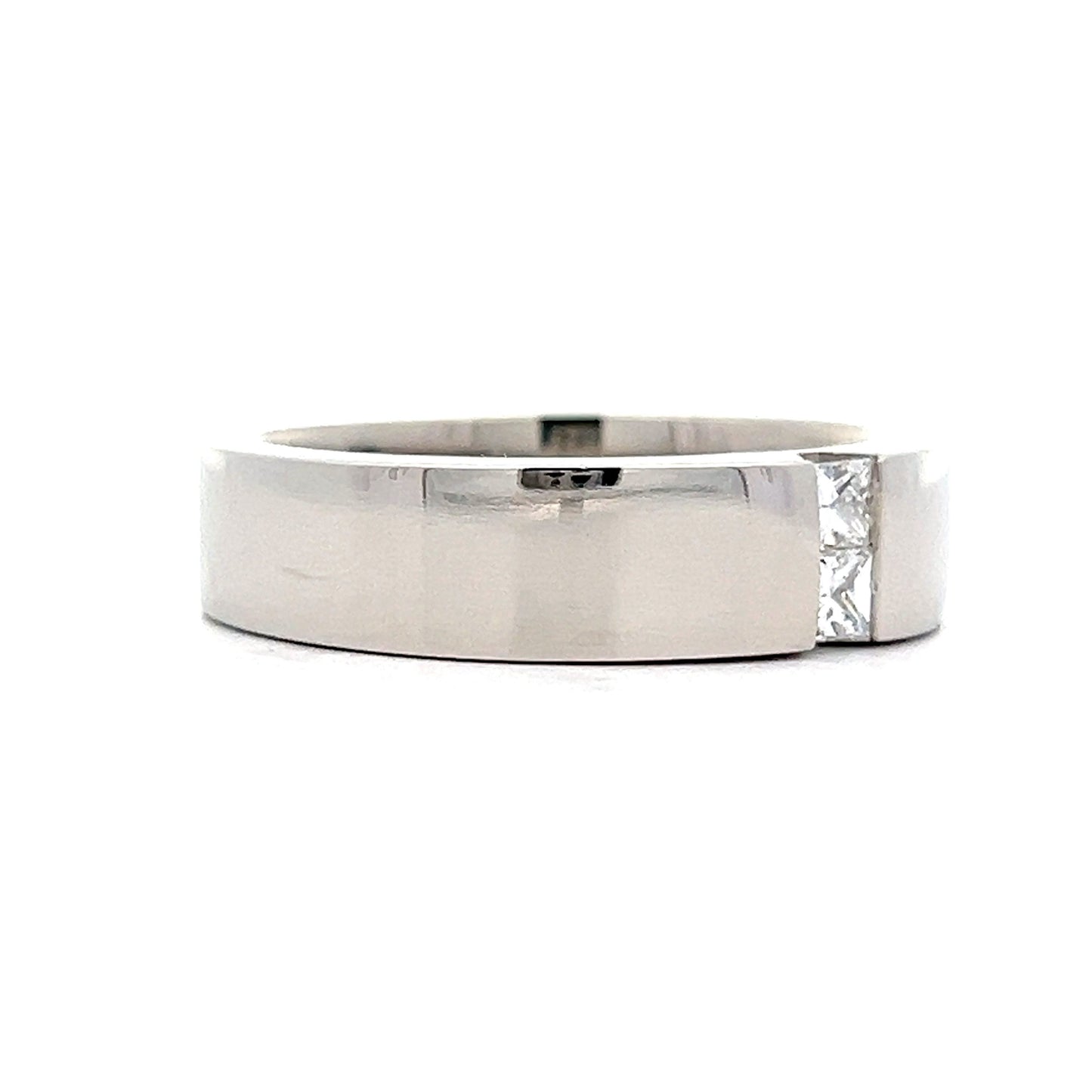 .36 Men's Diamond Wedding Band in Platinum